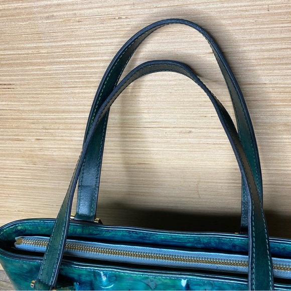 Louis Vuitton Redyed Vernis Houston Tote Vintage Designer Handbag Purse - Picture 5 of 17